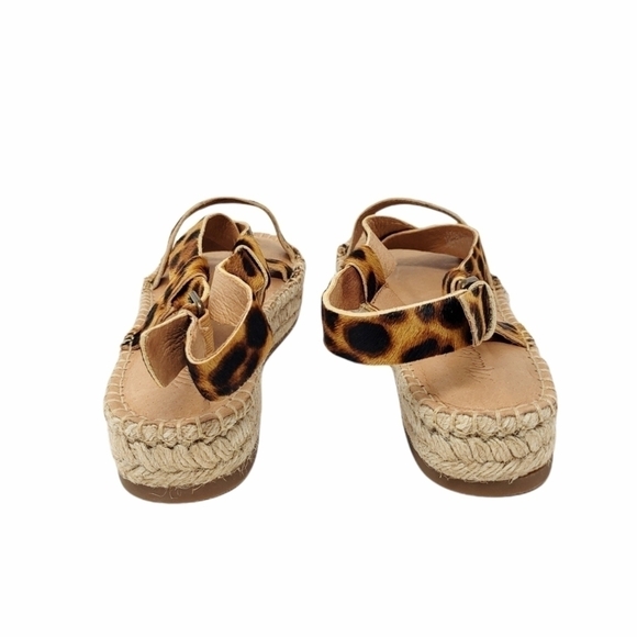 MADEWELL Malia Espadrille Sandal in Leopard Calf - Picture 5 of 8